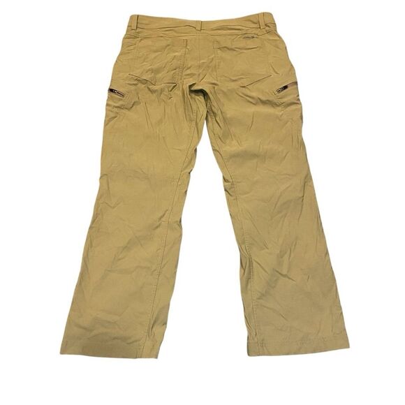 Eddie Bauer First Ascent Pants 35x30 Tan Beige | Performance Tech Hike Camping - Picture 2 of 3